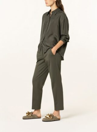 LUISA CERANO Cigarettenhose Damen, Grün