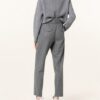LUISA CERANO Flanellhose Damen, Grau