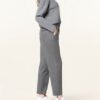LUISA CERANO Flanellhose Damen, Grau