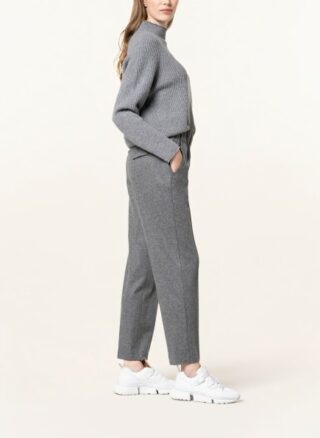 LUISA CERANO Flanellhose Damen, Grau