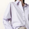 LUISA CERANO Hemdbluse Damen, Lila