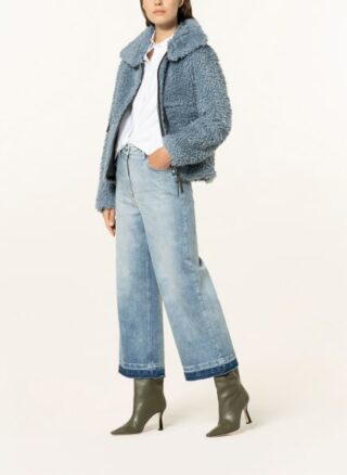 LUISA CERANO Jeans-Culotte Damen, Blau