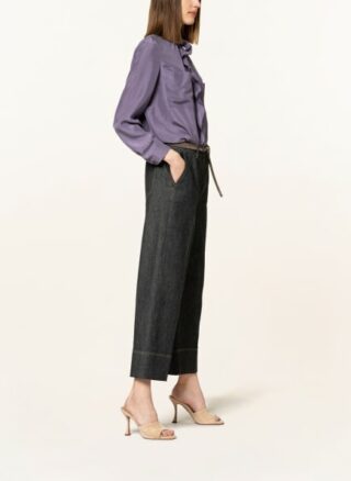 LUISA CERANO Jeans-Culotte Damen, Schwarz