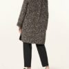 LUISA CERANO Kunstfell-Mantel Damen, Beige
