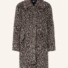 LUISA CERANO Kunstfell-Mantel Damen, Beige