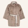 LUISA CERANO Kunstfelljacke Damen, Beige