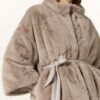 LUISA CERANO Kunstfelljacke Damen, Beige