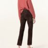 LUISA CERANO Lederhose Damen, Braun