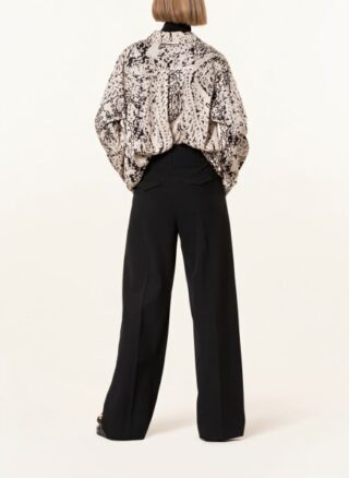 LUISA CERANO Marlenehose Damen, Schwarz