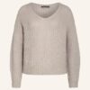 LUISA CERANO Pullover Damen, Beige