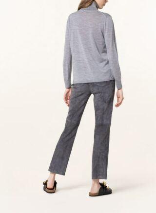 LUISA CERANO Rollkragenpullover Damen, Grau
