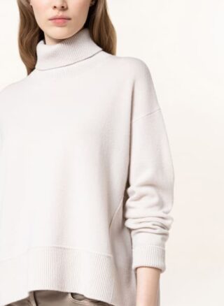LUISA CERANO Rollkragenpullover Damen, Weiß