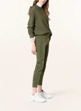 LUISA CERANO Samthose Damen, Grün