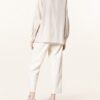 LUISA CERANO Seidenbluse Damen, Weiß