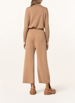 LUISA CERANO Strick-Culotte Damen, Braun