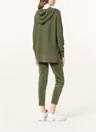 LUISA CERANO Strick-Hoodie Damen, Grün