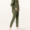 LUISA CERANO Strick-Hoodie Damen, Grün