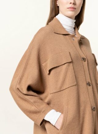 LUISA CERANO Strickjacke Damen, Braun