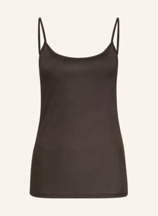 LUISA CERANO Top Damen, Braun