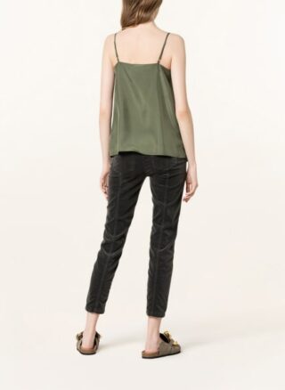 LUISA CERANO Top Damen, Grün