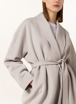 LUISA CERANO Wollmantel Damen, Beige
