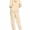 Lacoste Hoodie Damen, Beige