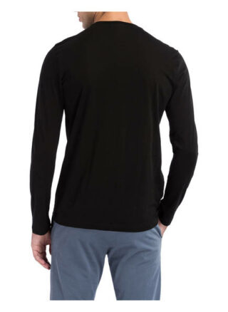 Lacoste Longsleeve Herren, Schwarz