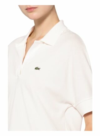 Lacoste Piqué-Poloshirt Damen, Weiß