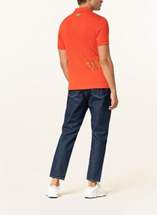 Lacoste Piqué-Poloshirt Herren, Orange