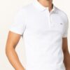 Lacoste Pique-Poloshirt Herren, Weiß