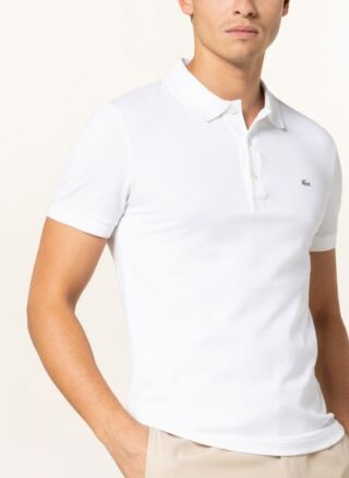 Lacoste Pique-Poloshirt Herren, Weiß