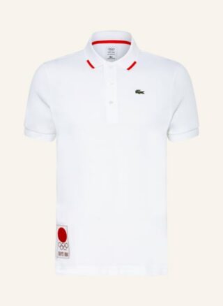 Lacoste Pique-Poloshirt Herren, Weiß