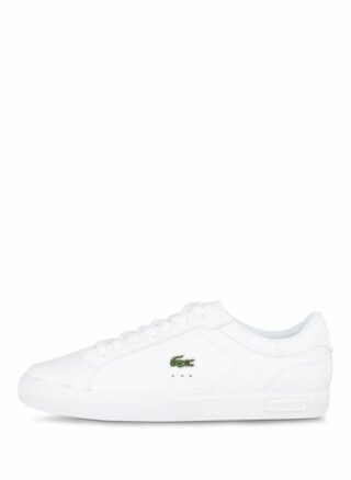 Lacoste Powercourt Sneaker Damen, Weiß