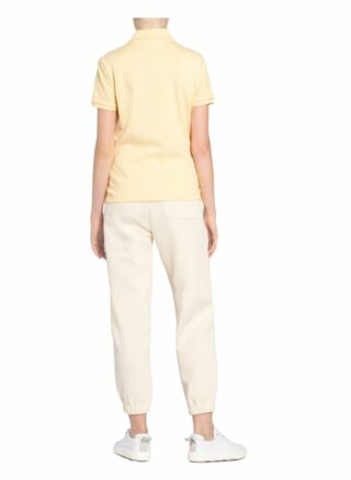 Lacoste Slim Fit Piqué-Poloshirt Damen, Gelb