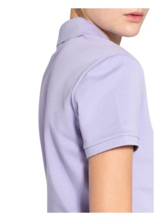 Lacoste Slim Fit Piqué-Poloshirt Damen, Lila