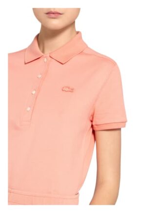 Lacoste Slim Fit Piqué-Poloshirt Damen, Rot