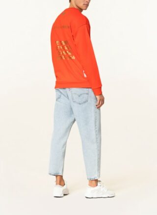 Lacoste Sweatshirt Herren, Orange