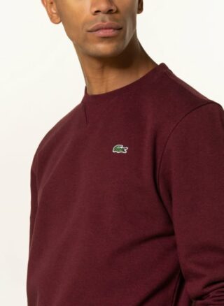 Lacoste Sweatshirt Herren, Rot
