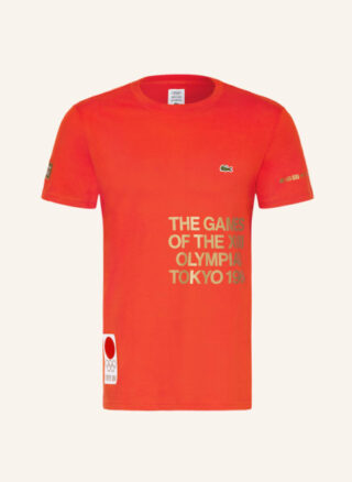 Lacoste T-Shirt Herren, Orange