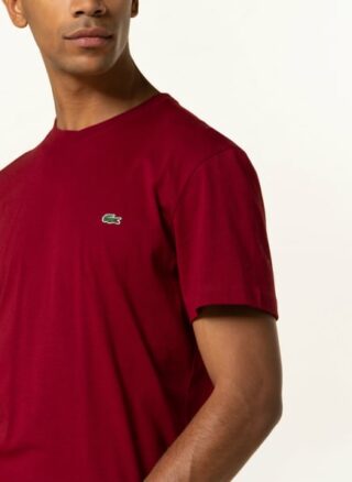 Lacoste T-Shirt Herren, Rot