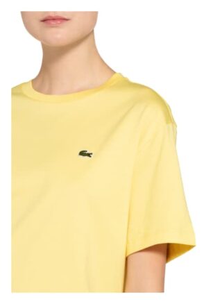 Lacoste T-Shirts Damen, Gelb