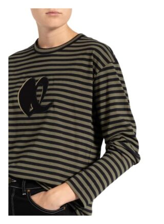 Lala Berlin Igori Longsleeve Damen, Schwarz