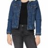 Lee Sherpa Rider Jeansjacke Damen, Blau