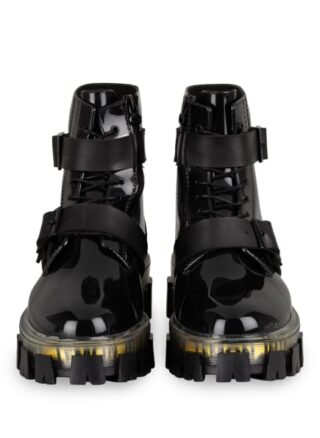 Lemon Jelly Zelma Plateau-Schnürboots Damen, Schwarz
