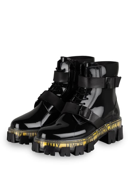 Lemon Jelly Zelma Plateau-Schnürboots Damen, Schwarz Lemon Jelly Zelma Plateau-Schnürboots Damen, Schwarz