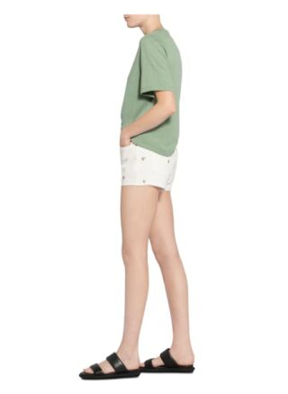 Levis 501 Original Jeans-Shorts Damen, Weiß