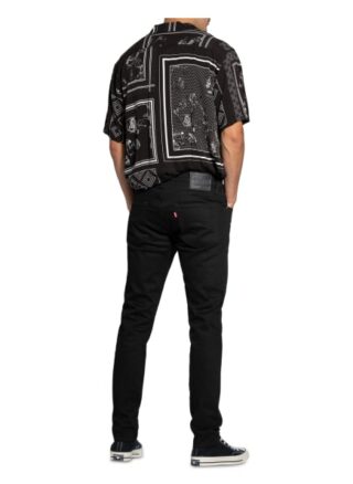 Levis 512 Tapered Jeans Herren, Schwarz