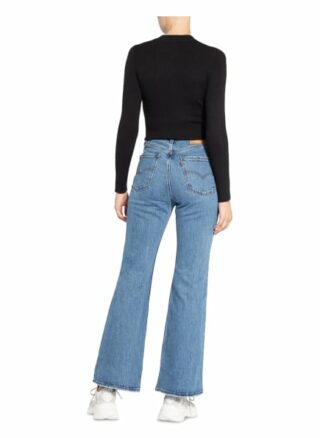 Levis 70s High Flare Flared Leg Jeans Damen, Blau