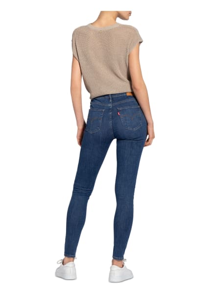 Levis 720 High-Rise Super Skinny Skinny Jeans Damen, Blau
