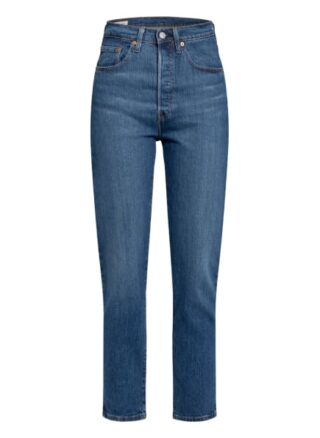 Levis Jeans 501 Original Straight Leg Jeans Damen, Blau